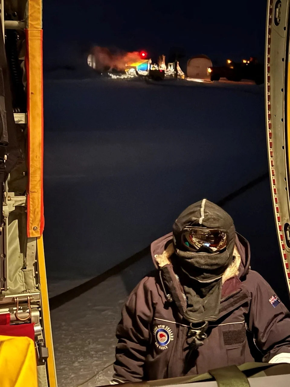 Antarctica evacuation: US researchers flown in high-risk winter night operation