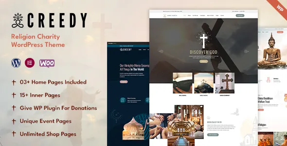 Creedy v1.0.3 - Religion, Church Theme