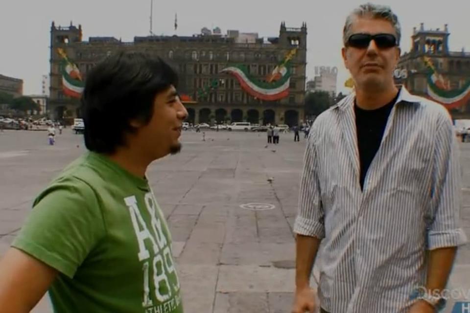 chef mexicano Anthony Bourdain