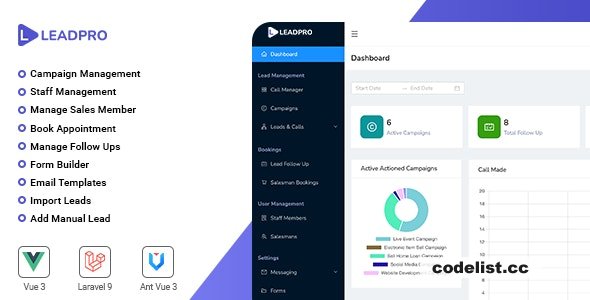 LeadPro v2.0.0 - Lead Management CRM