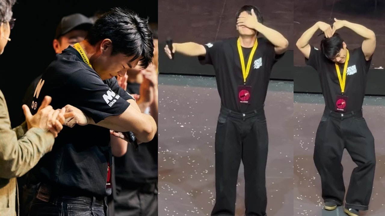 柯煒林爆患癌後首度現身　被觀眾打動掩面抹淚：放心，我冇事！