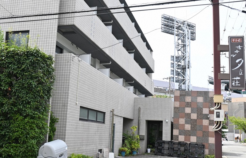 甲子園球場からすぐ近く　東京代表の定宿　静かに役目終える