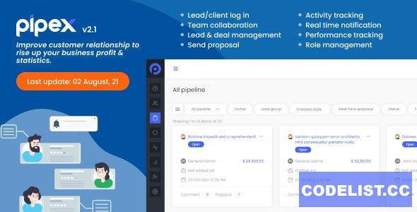 PipeX CRM v2.5 - nulled