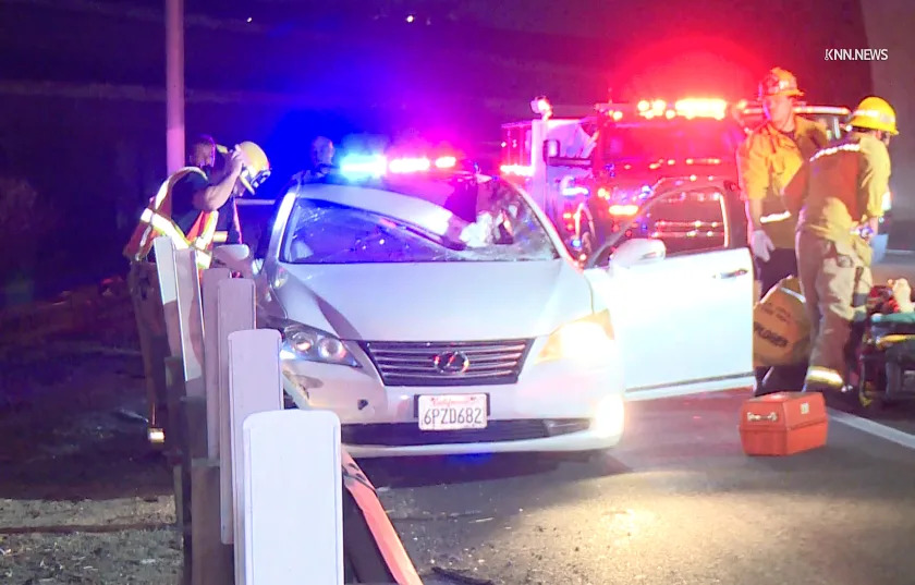 Loose tire kills driver on Southern California freeway