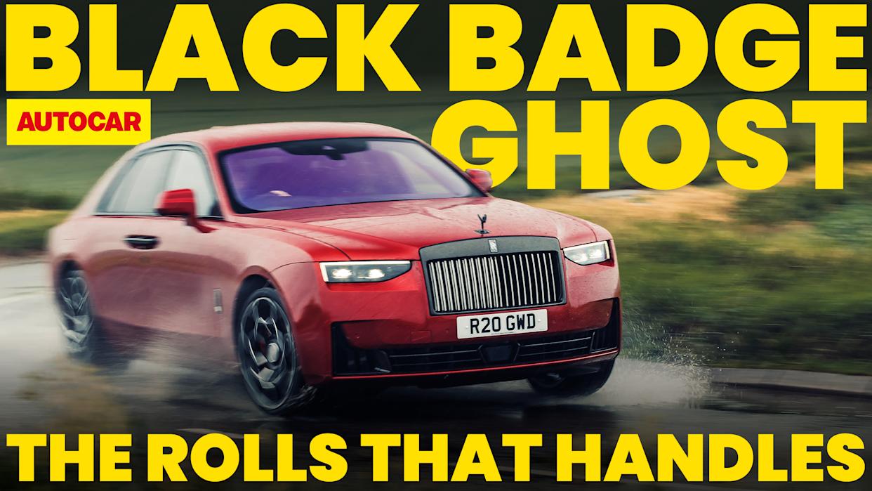 WATCH: Rolls-Royce Ghost Black Badge - The Roller that handles