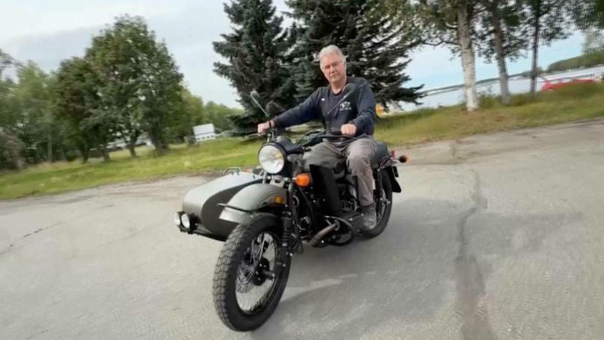 Vladimir Putin Gifts A Ural Motorcycle To American Man