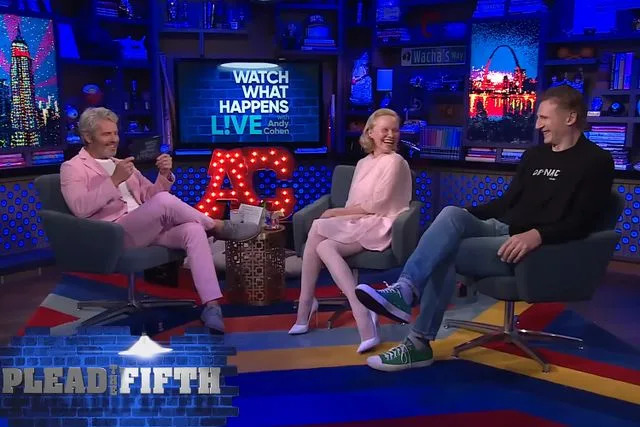 Watch What Happens Live with Andy Cohen/YouTub Pamela Anderson and Liam Neeson on 'Watch What Happens Live'