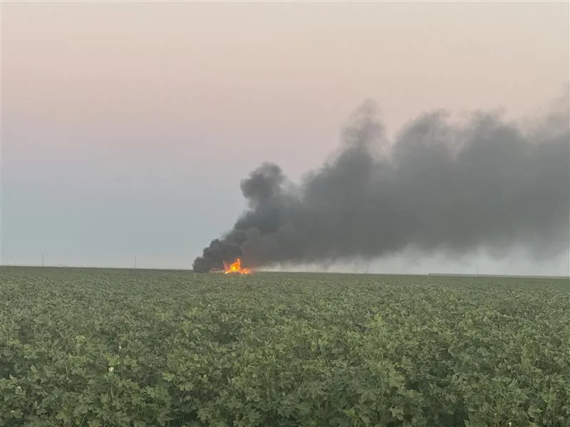 Jet crashes in Fresno County, pilot status unknown