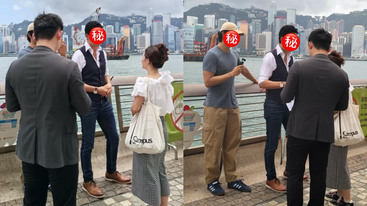 凍齡視帝街頭拍攝生圖流出曝光真實狀態　年輕兒子慘被比下去失色
