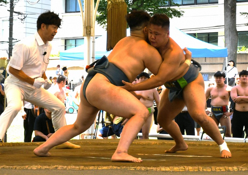 異色のレスリング部力士もエントリー　31日の学生相撲・全国体重別