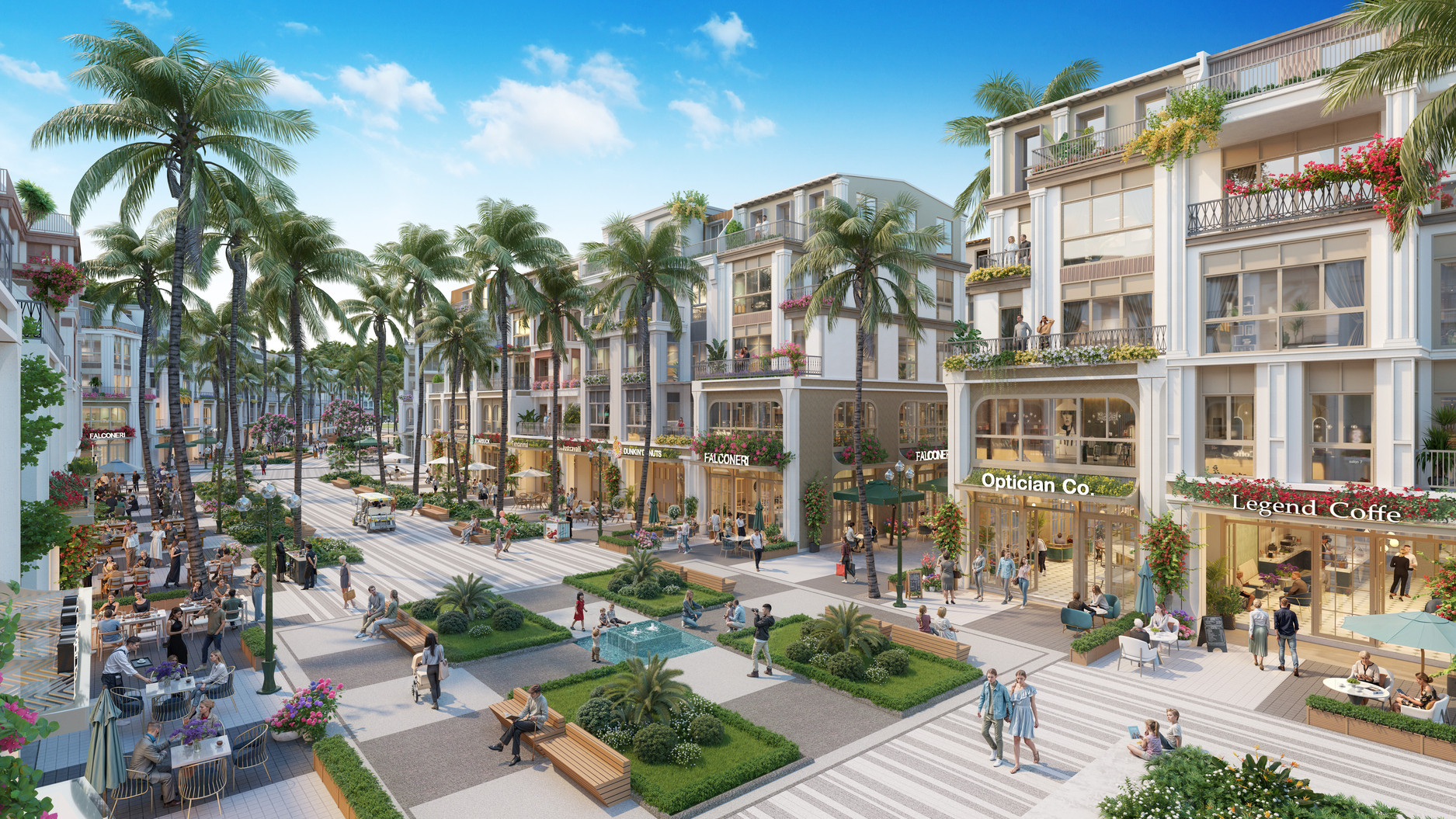 Phường Dệt - Phường Rèn: Trải nghiệm sống xanh tại đô thị Sun Group Cát Bà