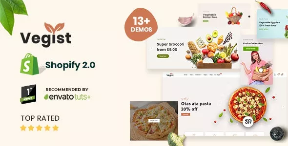 Vegist - The Vegetables, Supermarket & Organic Food eCommerce Shopify Theme v1.14