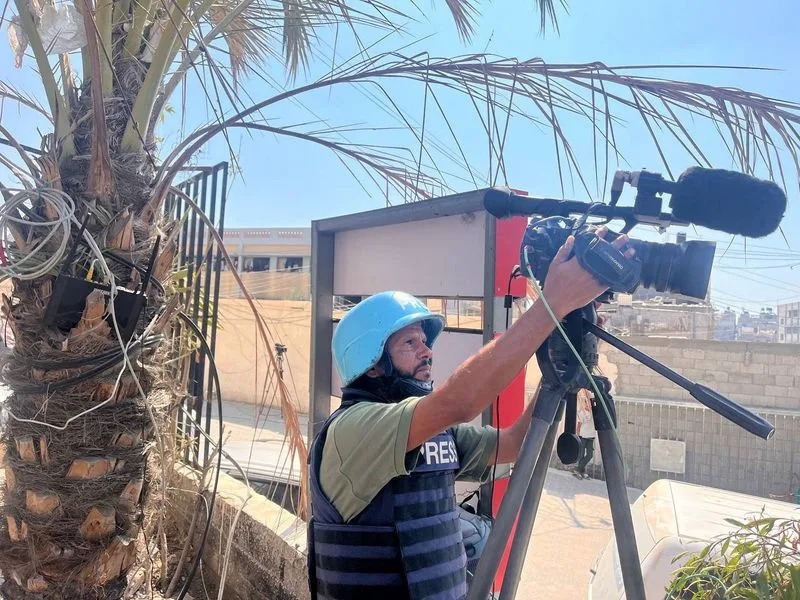 Hussam al-Masri, the Reuters journalist killed by Israeli fire in Gaza