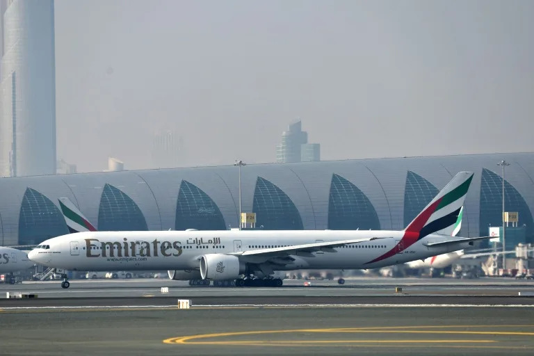 Dubai Airports said it posted record travellers despite regional airspace disruptions (GIUSEPPE CACACE)