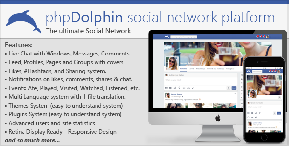 phpDolphin v2.1.6 - Social Network Platform phpDolphin v2.1.6 - Social Network Platform
