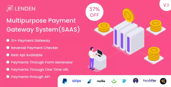 Lenden - Multipurpose Payment Gateway System (SaaS)