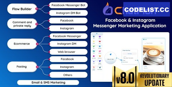 ChatPion v8.2.3 - Facebook & Instagram Chatbot - nulled