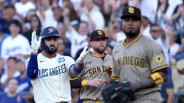 Dodgers take sole lead of the NL West after strong 6-0 showing against Padres