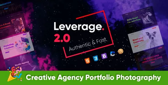 Leverage - Agency Bootstrap HTML Template v2.1.5