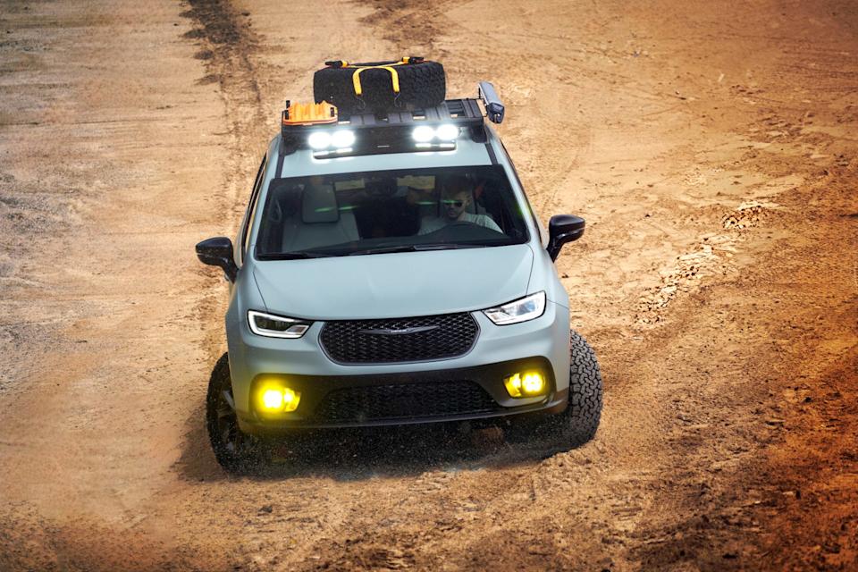 chrysler pacifica grizzly peak concept for overland expo mountain west 2025