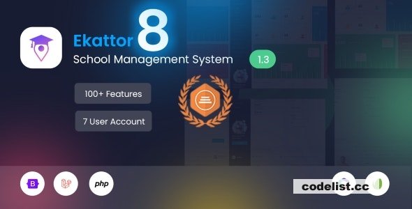 Ekattor 8 v1.7 - School Management System (SAAS) - nulled