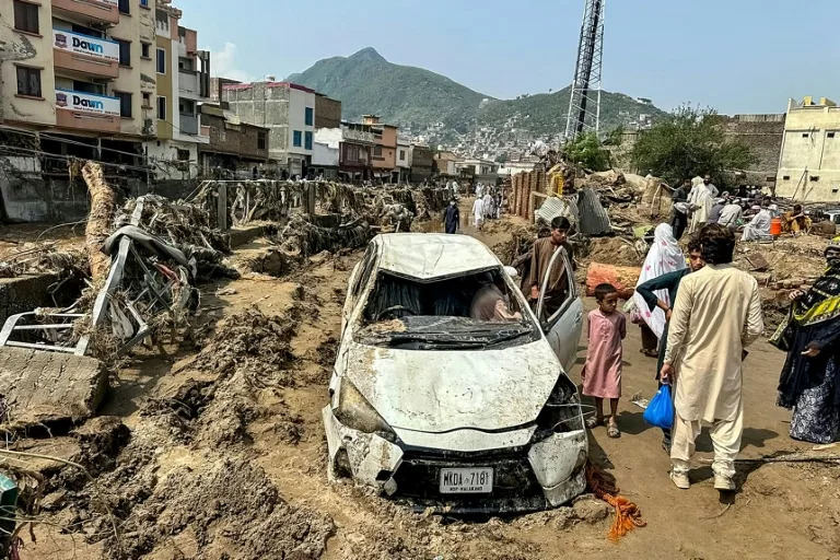 Hopes for survivors wane as landslides, flooding bury Pakistan villages