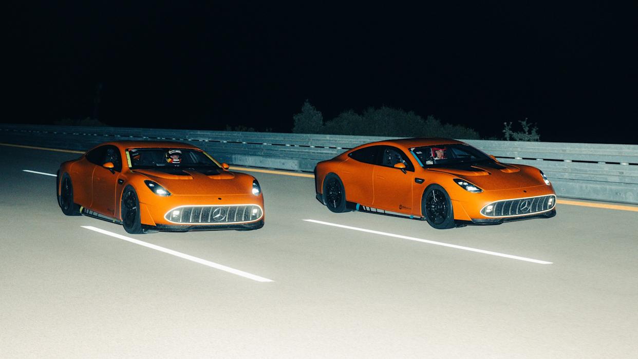 Mercedes-AMG GT XX EV Just Drove at 186 MPH for 7 Days, Only Stopping to Recharge