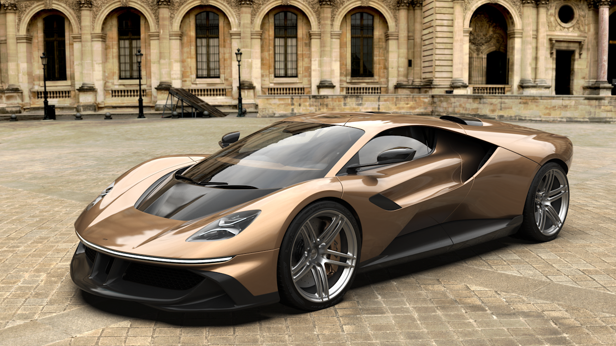 If This Lambo-Inspired V-12 Supercar from Startup Garagisti & Co. Becomes Reality, It'll Be a Manual