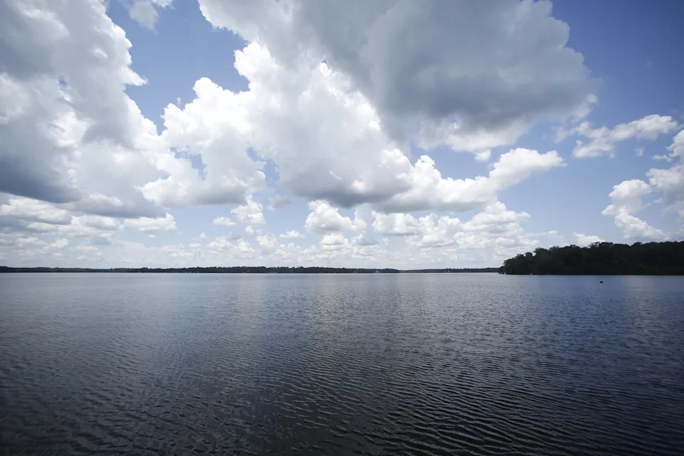 A view of Lake Talquin from Ben Stoutamire Landing Park.