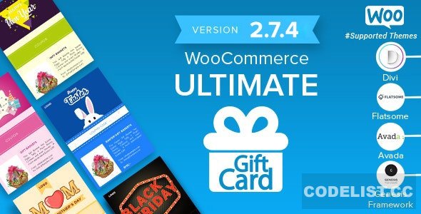 WooCommerce Ultimate Gift Card v2.7.4