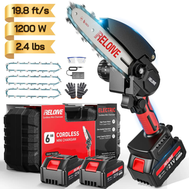 Walmart's 'Powerful' Mini Chainsaw Is on Sale for $29, and It's 'Worth Every Cent'