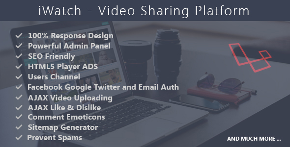 iWatch v1.4 - Video Sharing Platform iWatch v1.4 - Video Sharing Platform