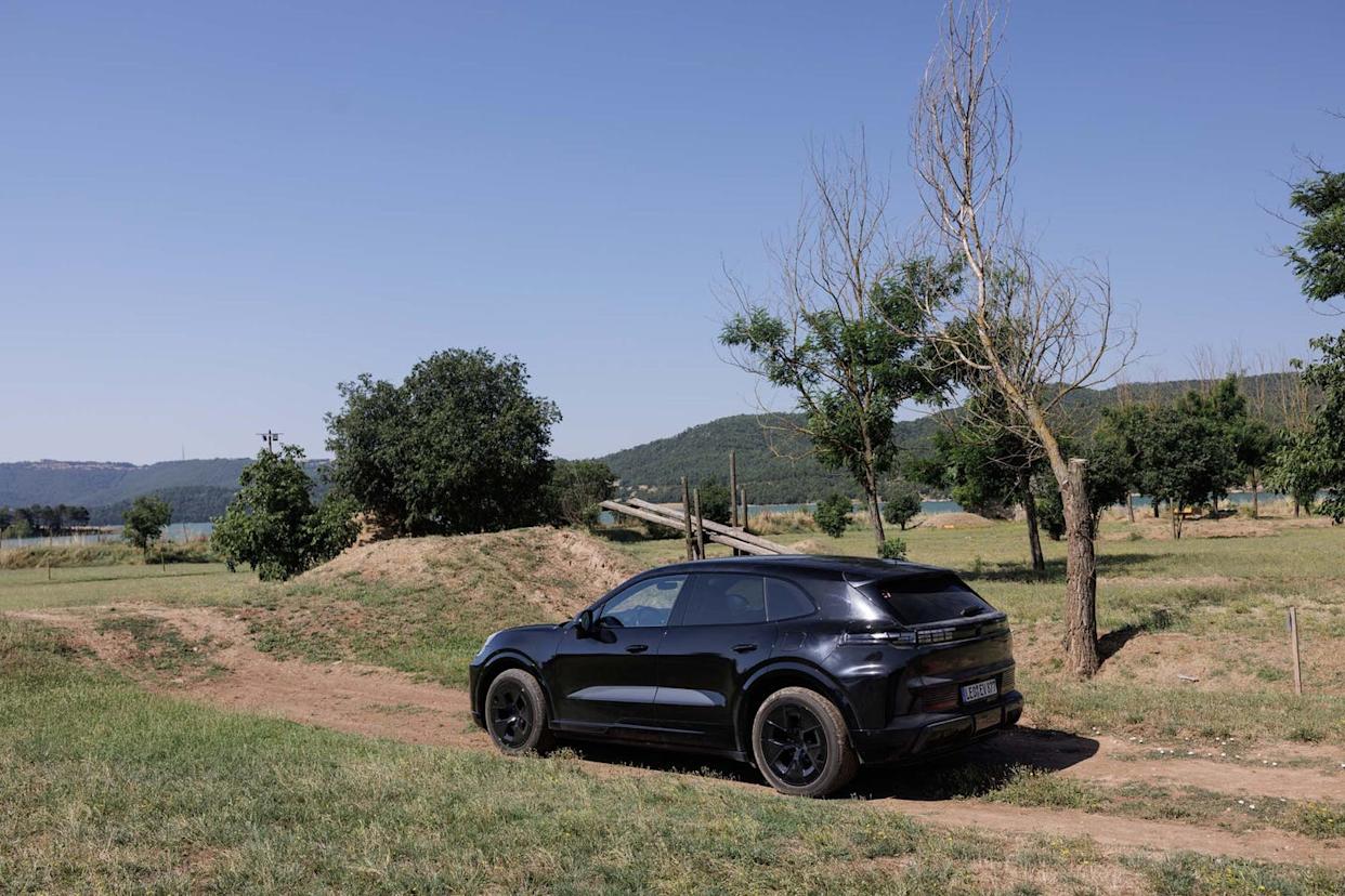 View Photos of the 2026 Porsche Cayenne Electric Prototype