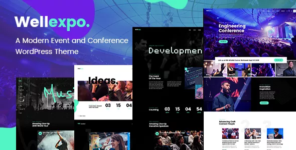 WellExpo - Event & Conference WordPress Theme v1.6