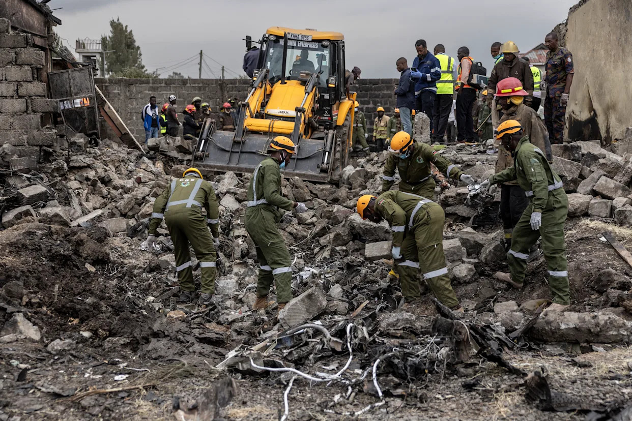 At least six killed, two injured in medical plane crash in Kenya