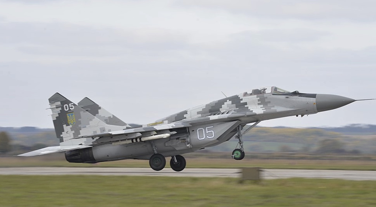 Phi công Ukraine lái chiến đấu cơ MiG-29 tử nạn khi đang hạ cánh