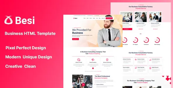 Besi - Business and Agency HTML Template v1.1
