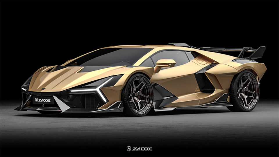 The Lamborghini Revuelto SVJ Isn't Real Yet, But This Body Kit Is Close Enough