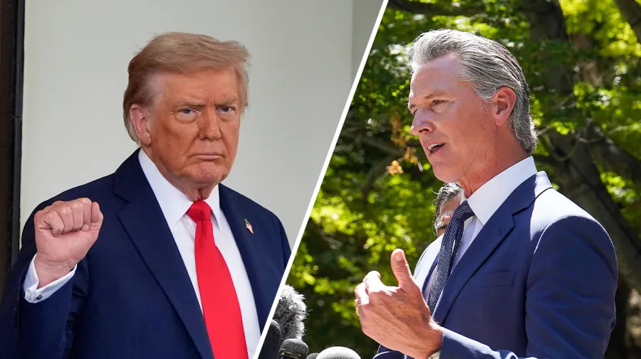 Newsom’s Trump act gets cool reviews from White House allies