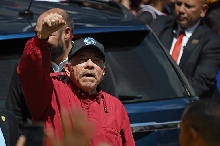 El dictador nicaragüense Daniel Ortega