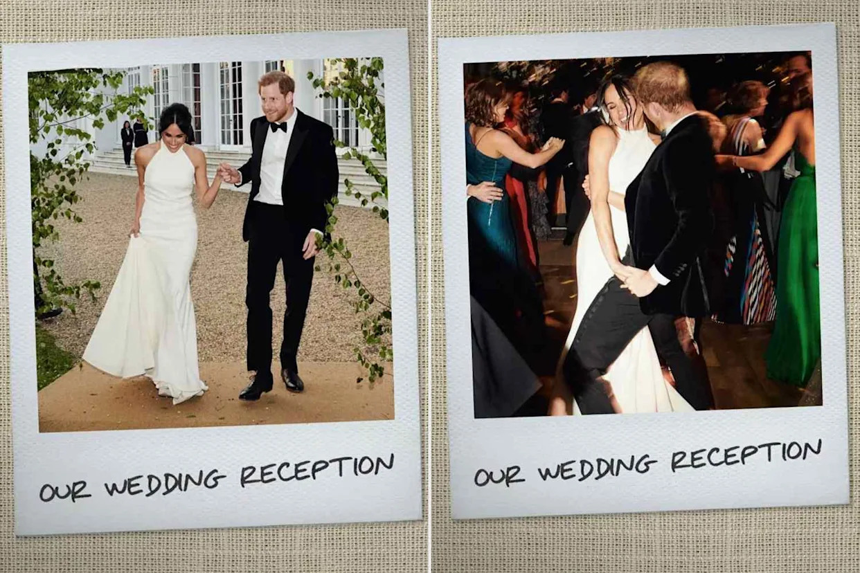 Meghan Markle Reveals Never-Before-Seen Photos from Royal Wedding Reception with Prince Harry in “With Love, Meghan”