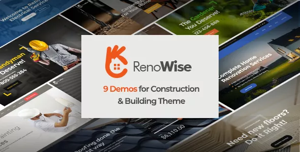 RenoWise - Construction & Building Theme v1.0.8