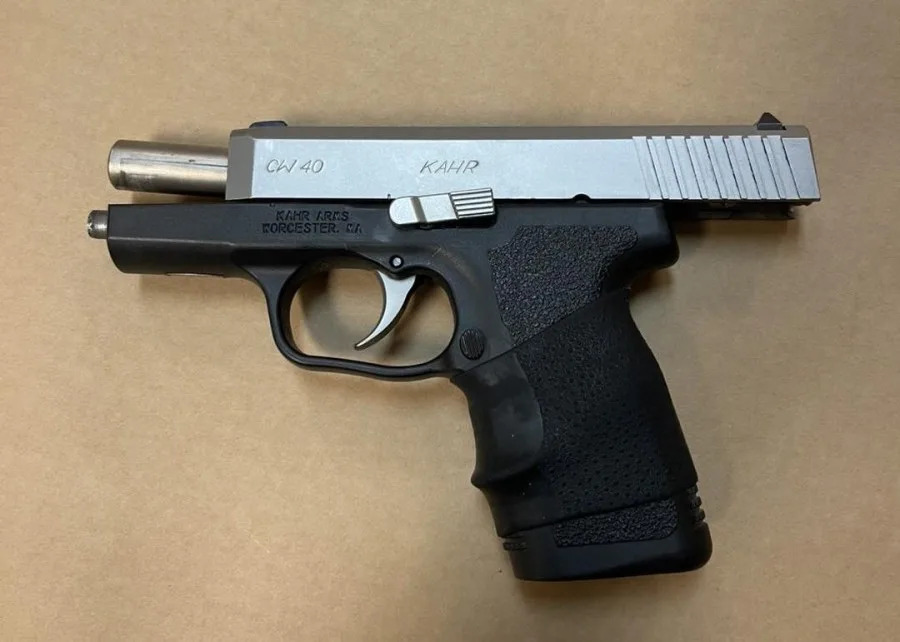 A loaded handgun was also seized during the traffic stop, according to police. (Richmond PD)