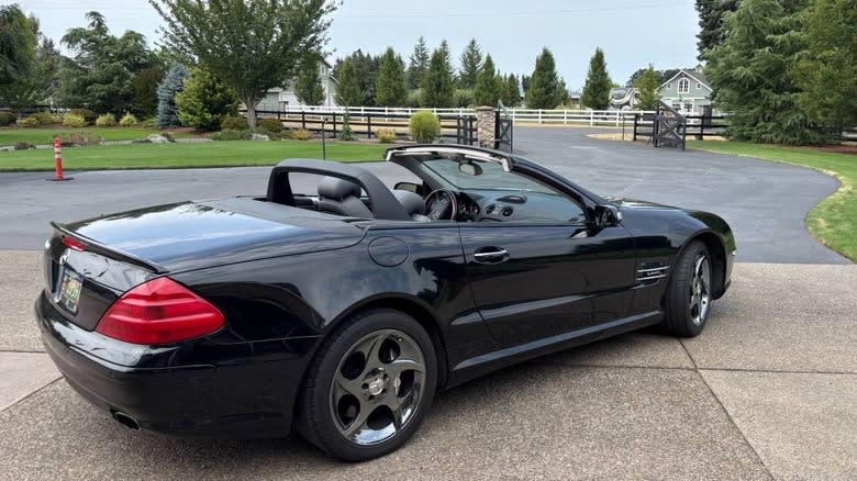 2005 Mercedes-Benz SL 600 RENNTech rear three-quarter view