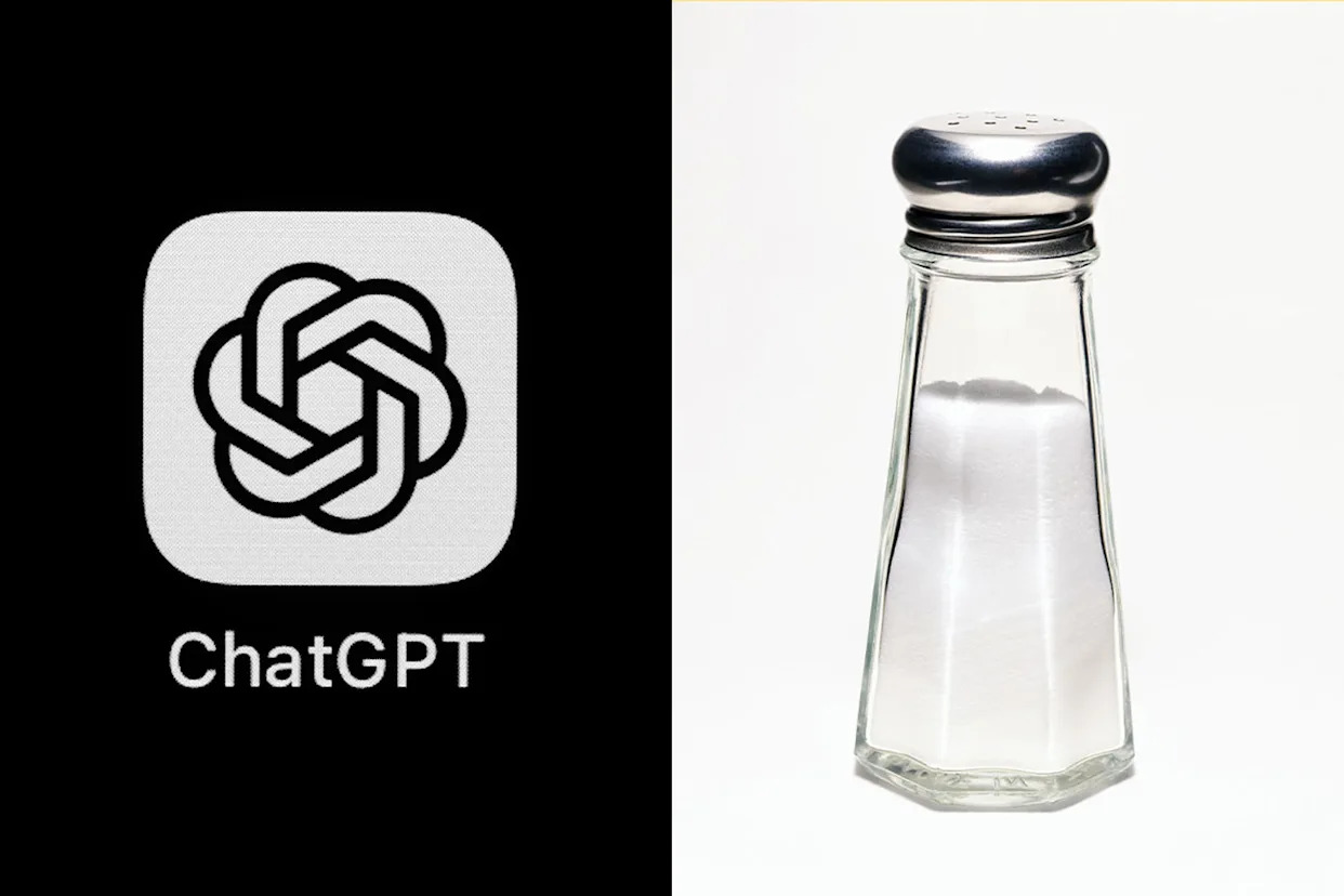 Man who asked ChatGPT about cutting out salt from his diet was hospitalized with hallucinations