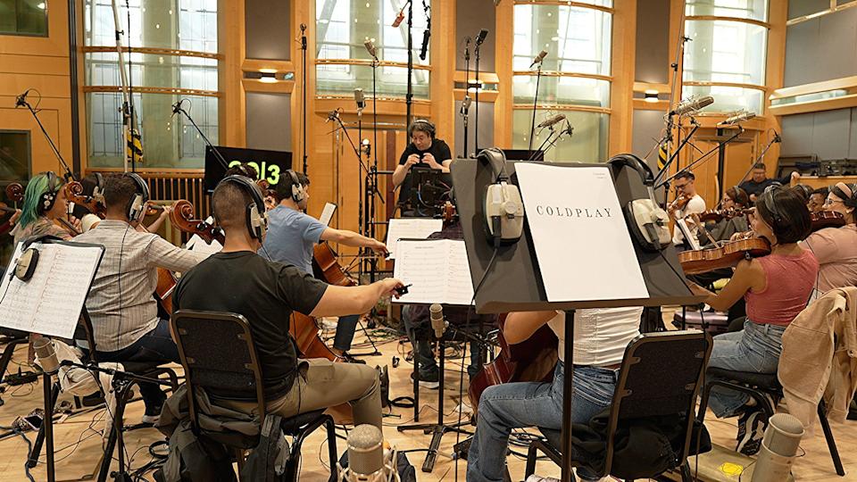 Gustavo Dudamel durante los ensayos en Londres de la Orquesta Simón Bolívar.