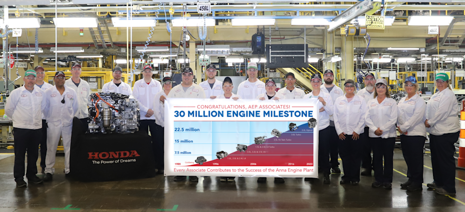 Honda’s Anna Engine Plant Celebrates 40-Year Milestone