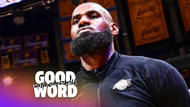 Lakers GM Rob Pelinka says 'that would be great' if LeBron James retired with the team