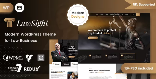 Lawsight - Law & Lawyer WordPress Theme v1.1.1