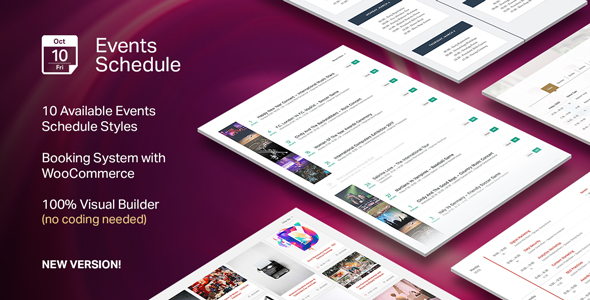 Events Schedule v2.0.5.6 - WordPress Plugin